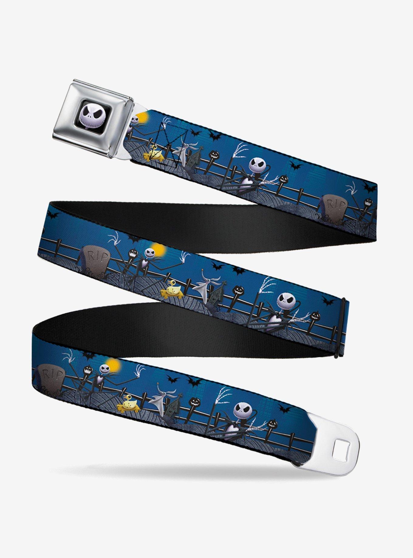 The Nightmare Before Christmas Jack Zombie Duck Zero Cemetery Seatbelt Belt, , hi-res