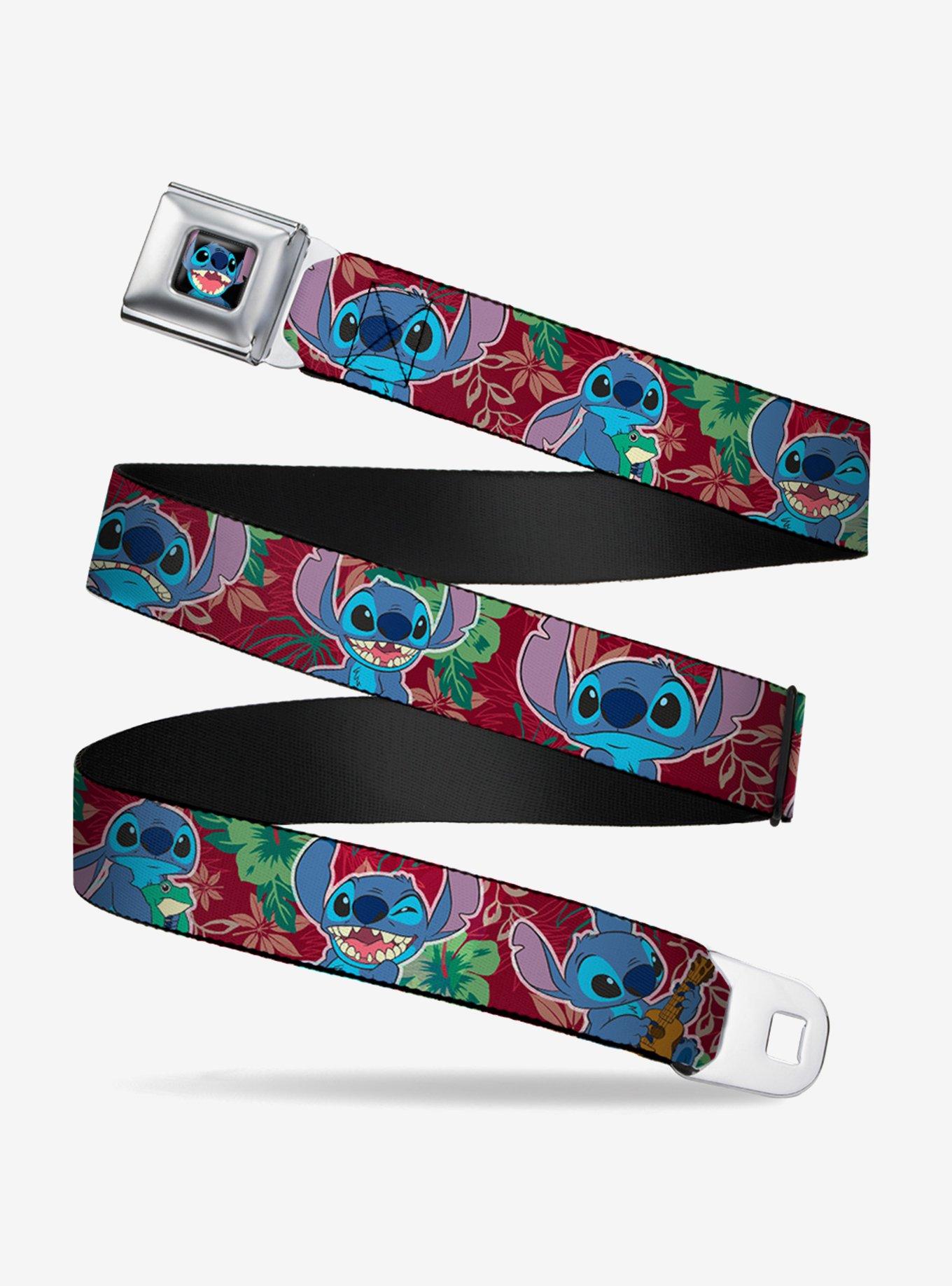 Disney Lilo & Stitch - Stitch 6 Expressions Tropical Seatbelt Belt, , hi-res