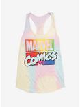 Marvel Comics Rainbow Logo Girls Tank Top Plus Size, MULTI, hi-res