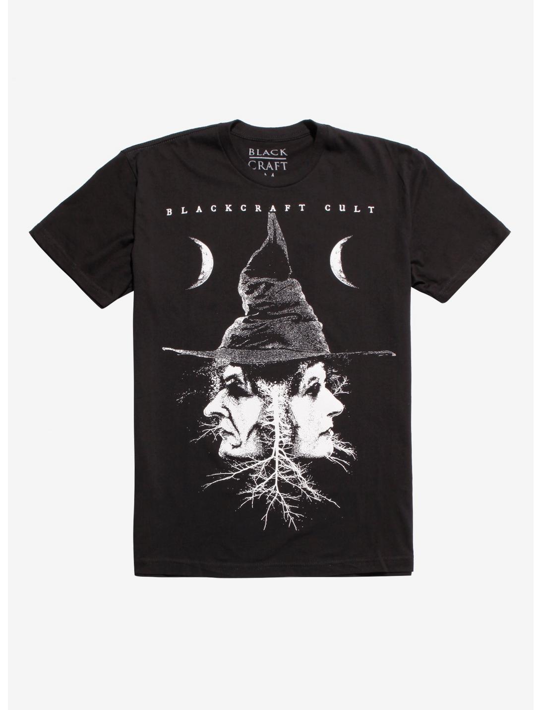 BlackCraft Duality Witch T-Shirt Hot Topic Exclusive, BLACK, hi-res