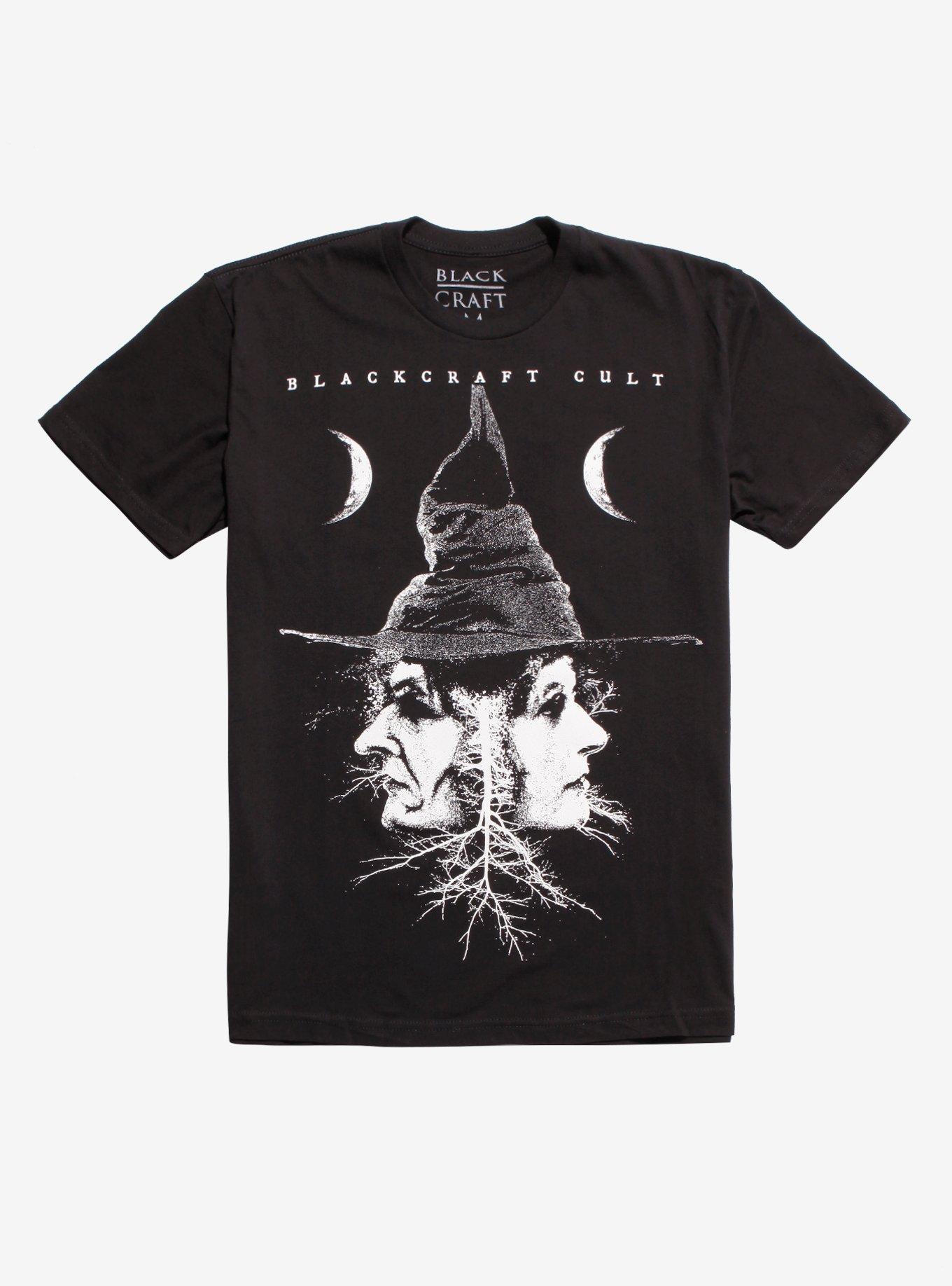 BlackCraft Duality Witch T-Shirt Hot Topic Exclusive, BLACK, hi-res
