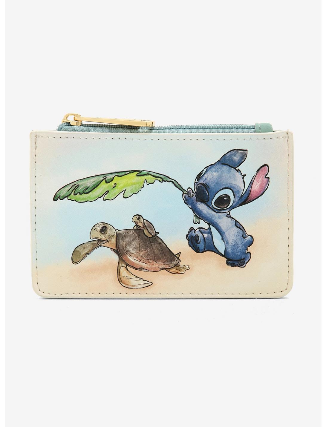 Loungefly Disney Lilo & Stitch Turtles Coin Purse - BoxLunch Exclusive, , hi-res