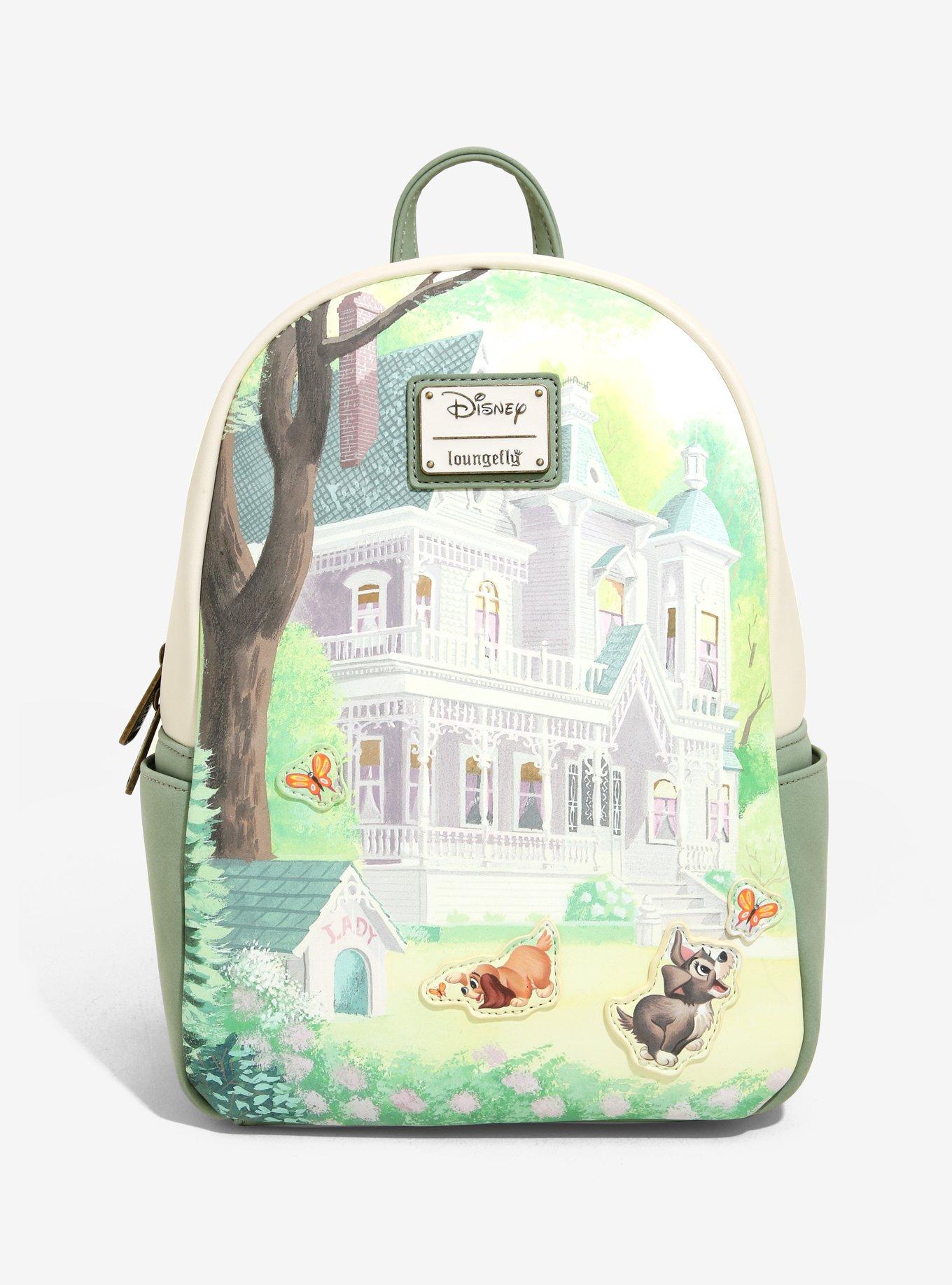 Buy Lady and the Tramp Portrait House Mini Backpack at Loungefly.