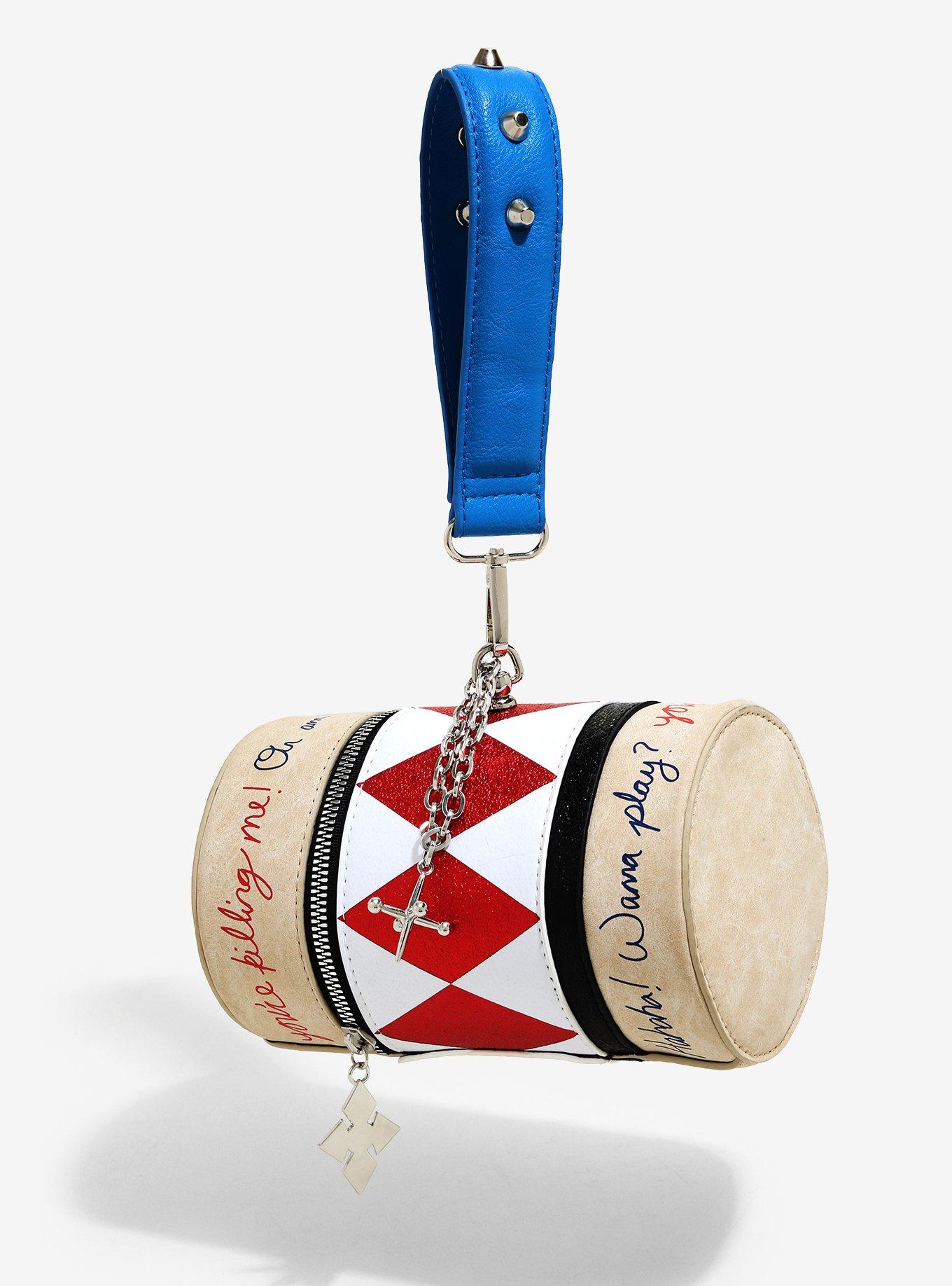 DC Comics Birds of Prey Harley Quinn Mallet Figural Bag with Strap - BoxLunch Exclusive, , hi-res