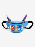 Loungefly Disney Lilo & Stitch Ohana Figural Ears Fanny Pack - BoxLunch Exclusive, , hi-res