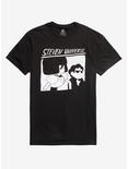 Steven Universe White Print T-Shirt, BLACK, hi-res
