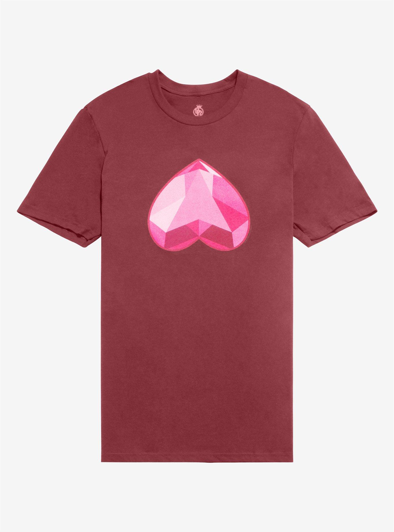 Steven Universe: The Movie Spinel Heart T-Shirt, MAGENTA, hi-res