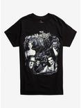 The Munsters Black & white Group Poster T-Shirt, BLACK, hi-res