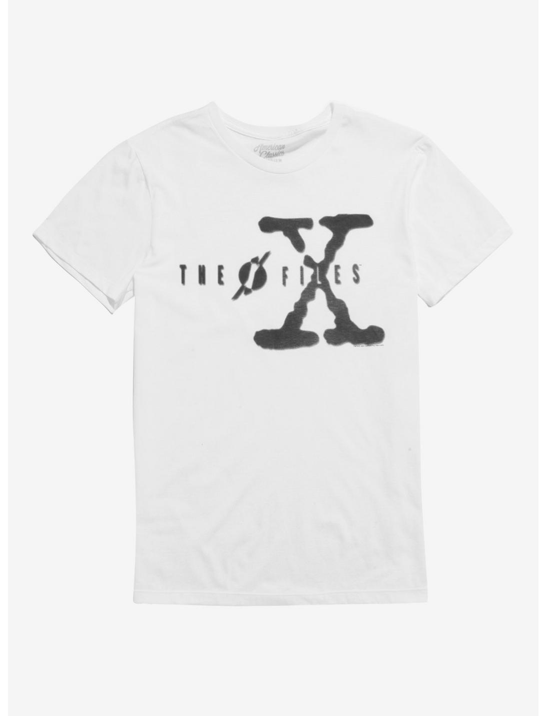 The X-Files Logo T-Shirt, WHITE, hi-res