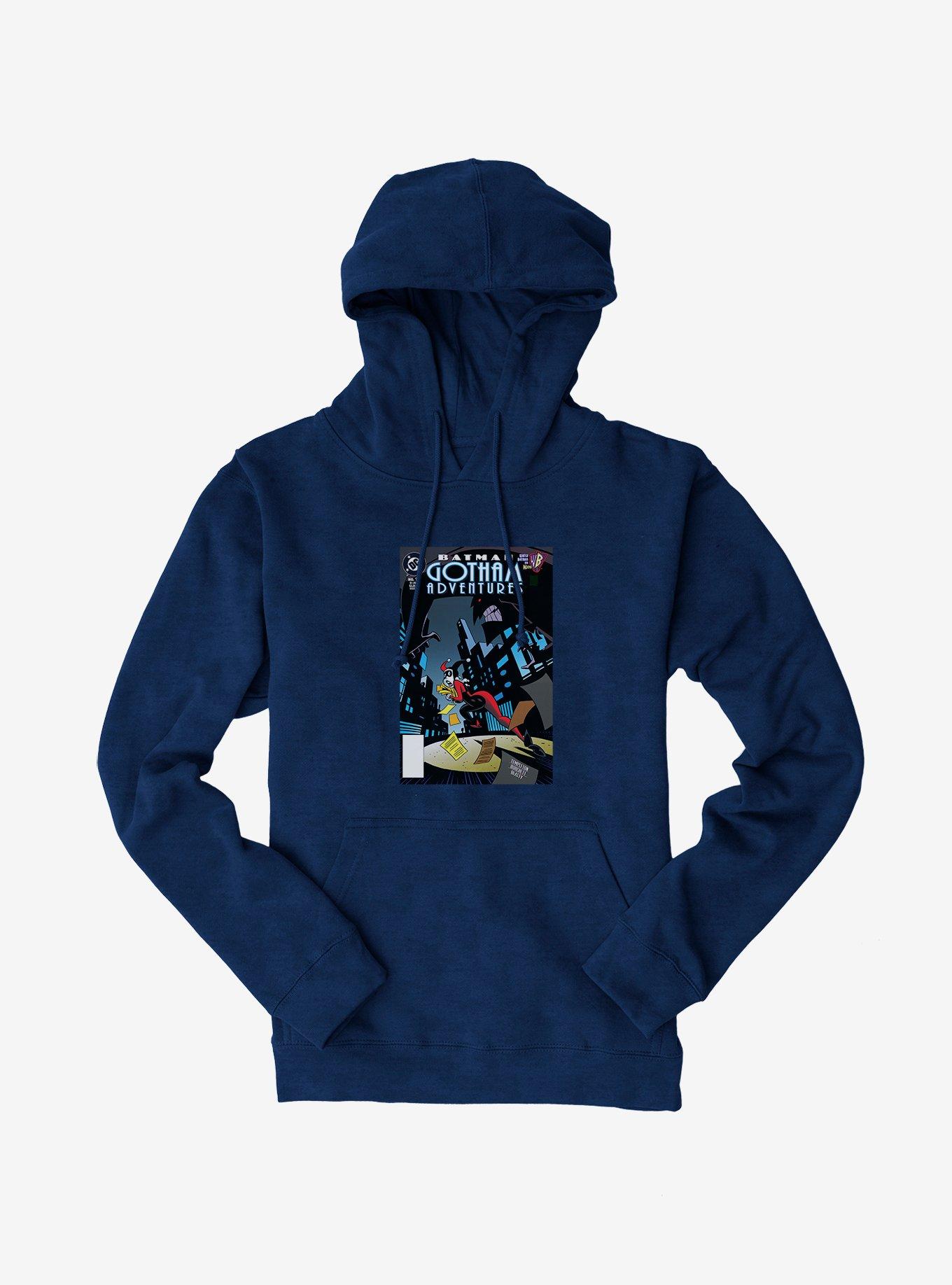 DC Comics Batman Harley Quinn Gotham Adventures Hoodie, , hi-res