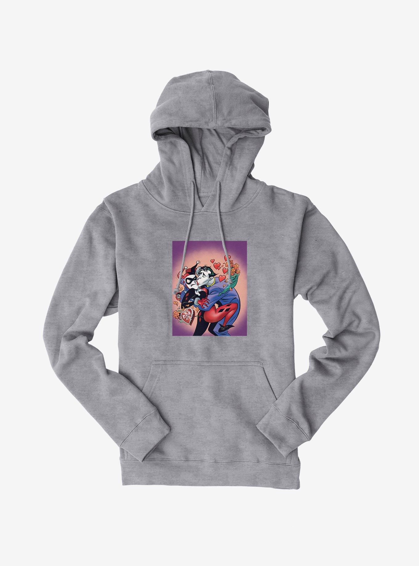 DC Comics Batman The Joker And Harley Quinn My Valentine Hoodie, , hi-res