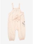 Disney The Aristocats Marie Polka Dot Toddler Overall - BoxLunch Exclusive, WHITE, hi-res