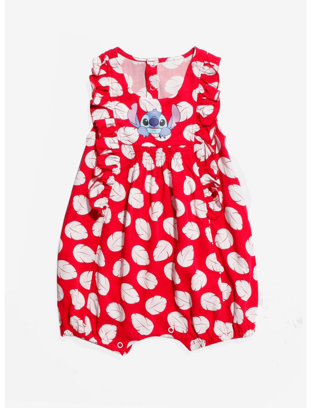Disney Lilo & Stitch Lilo Dress Infant One-Piece - BoxLunch Exclusive, WHITE, hi-res