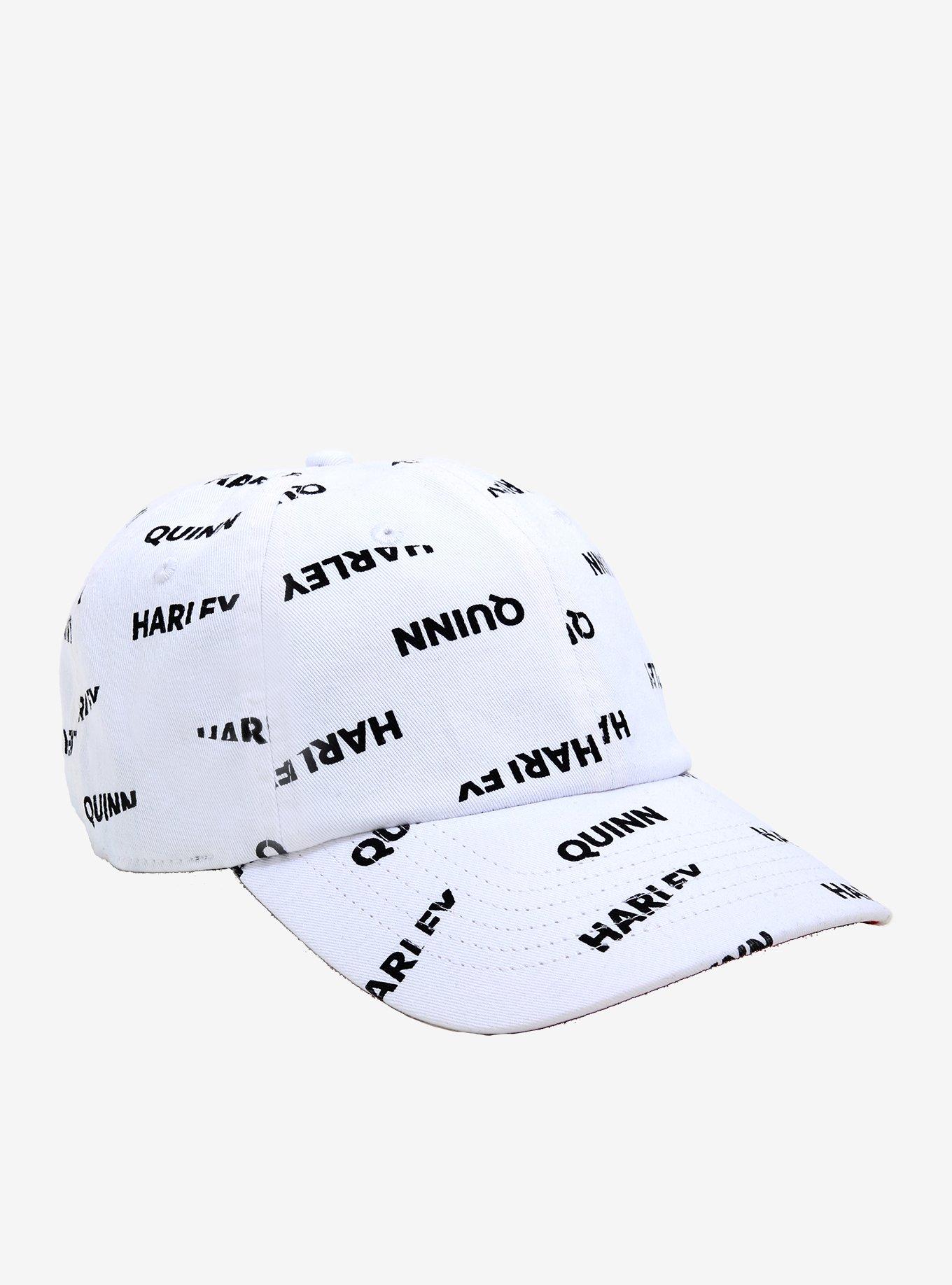 DC Comics Birds Of Prey Harley Quinn Text Dad Cap, , hi-res