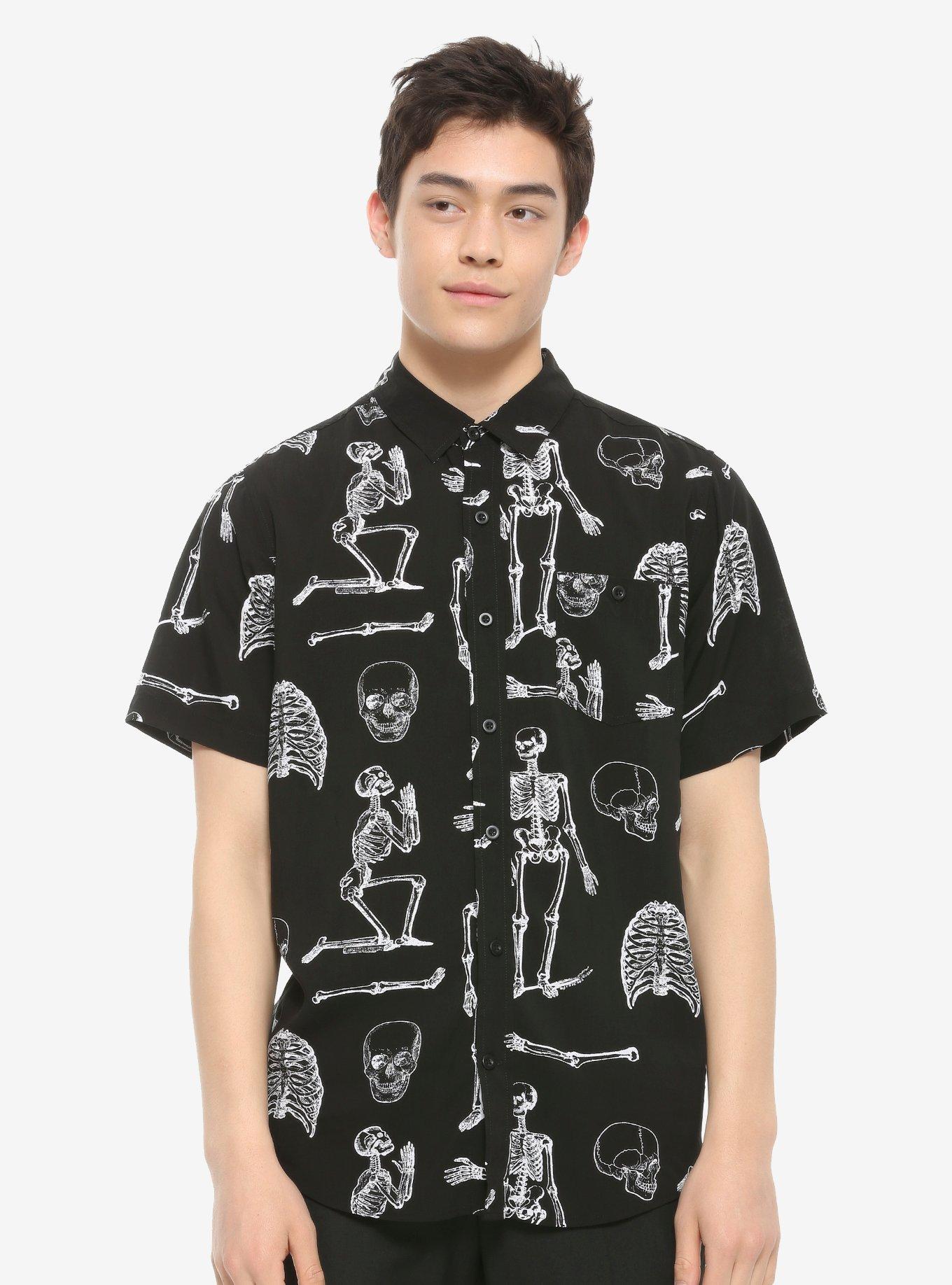 Hot topic 2025 button down shirts