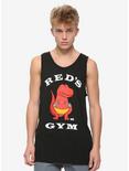 Red’s Gym Tank Top, BLACK, hi-res