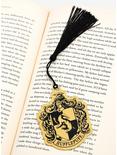 Harry Potter Hufflepuff Tassel Metal Bookmark - BoxLunch Exclusive, , hi-res