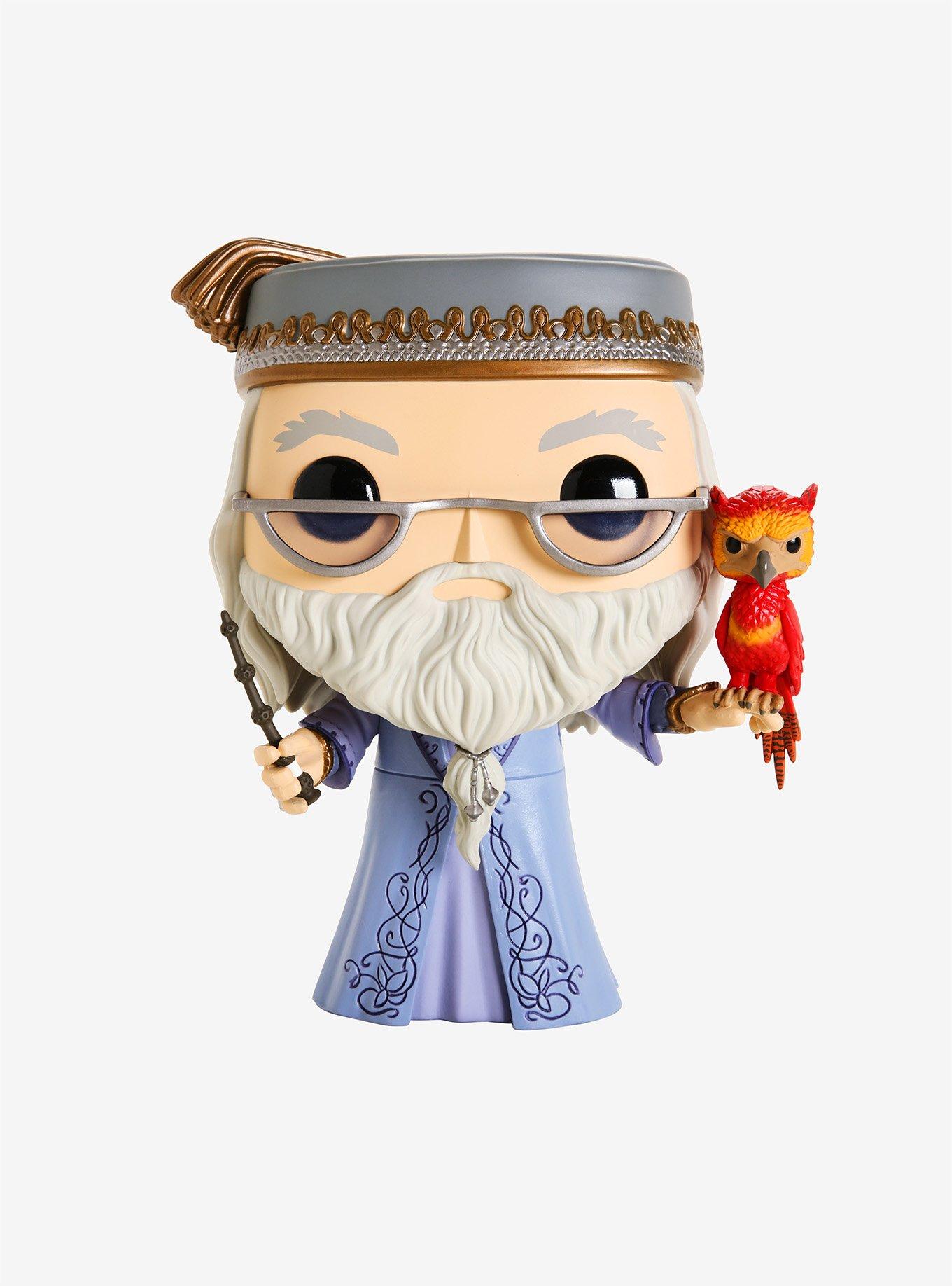 Funko Pop! Harry Potter Albus Dumbledore with Fawkes 10 Inch Vinyl | BoxLunch