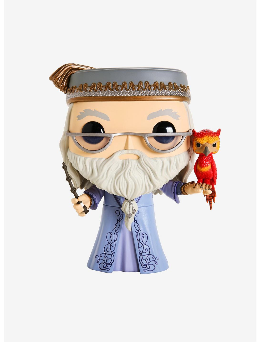Trading Card Vinyl Figure Bundled with 1 Official H.P 110-48038 Albus Dumbledore w/ Fawkes: 10in Funk o Pop 