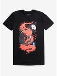Death Of The Fire Demon T-Shirt By Obinsun, BLACK, hi-res