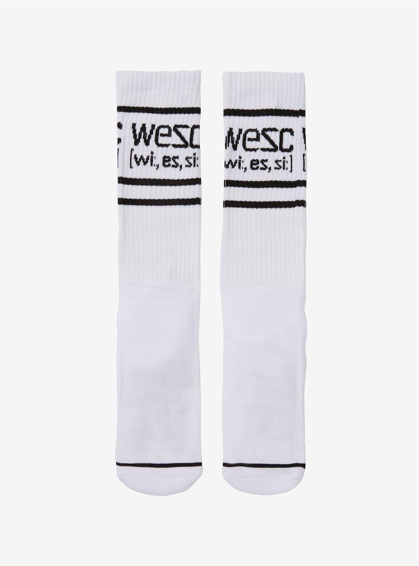 WeSC Pronunciation Crew Socks, , hi-res