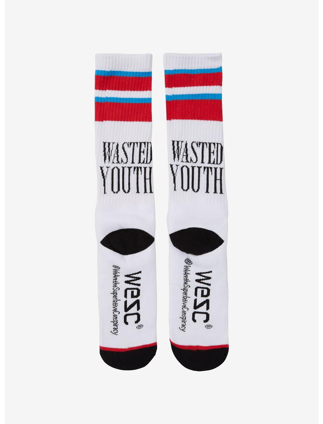 WeSC Wasted Youth Crew Socks, , hi-res