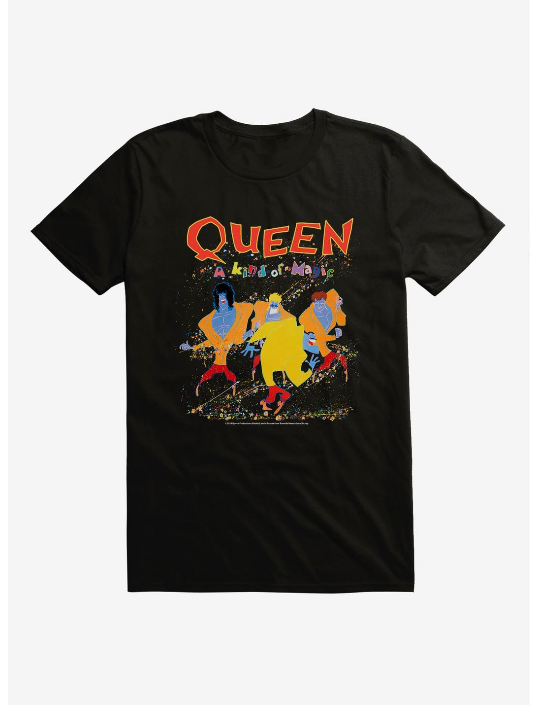 Extra Soft Queen A Kind Of Magic T-Shirt, BLACK, hi-res