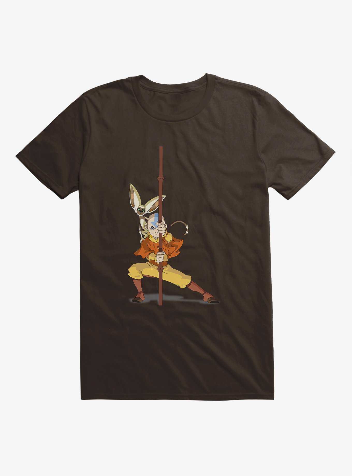 Extra Soft Avatar: The Last Airbender Aang & Momo T-Shirt, , hi-res