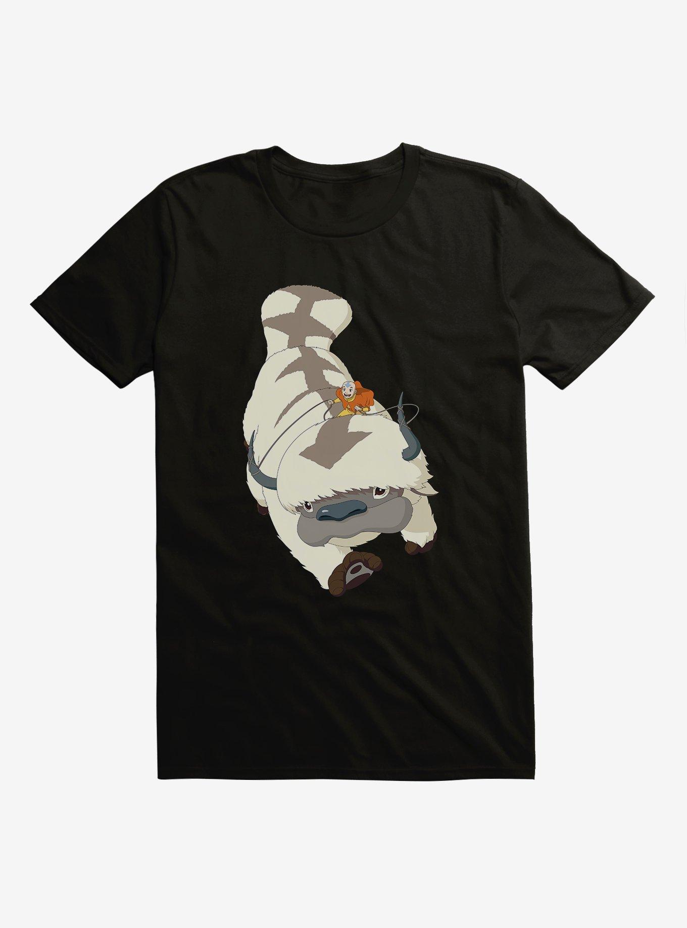 Extra Soft Avatar: The Last Airbender Appa T-Shirt, BLACK, hi-res