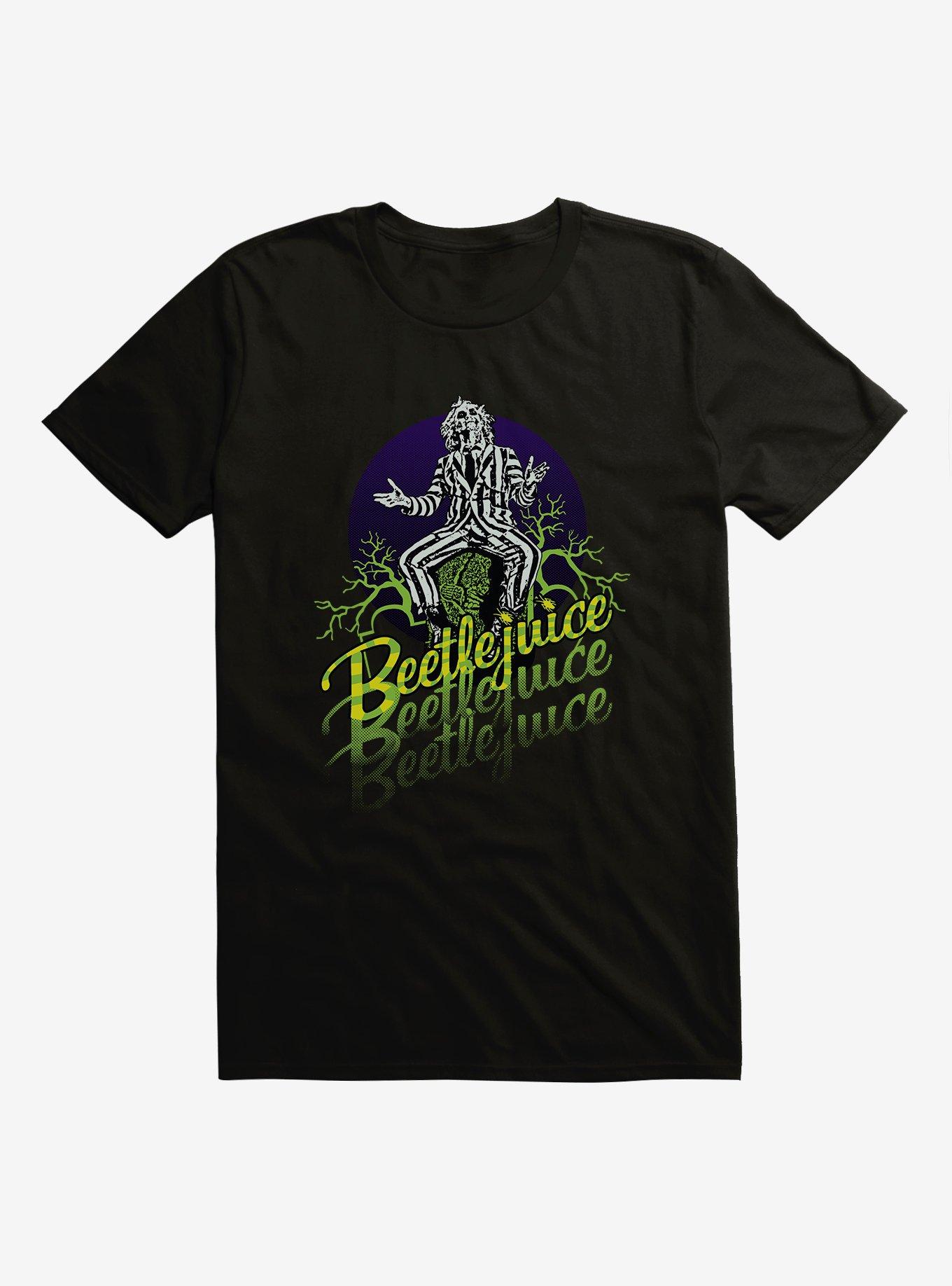 Extra Soft Beetlejuice Branch T-Shirt, BLACK, hi-res