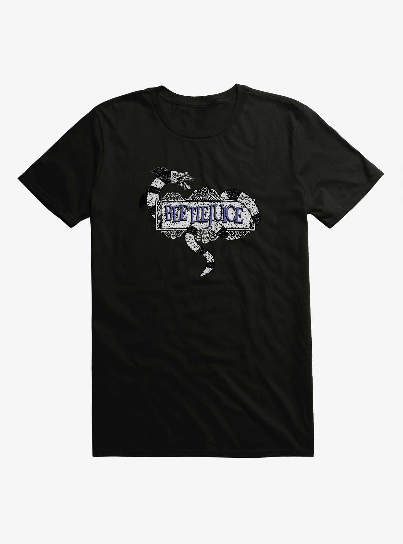 Extra Soft Beetlejuice Snake Title T-Shirt, , hi-res