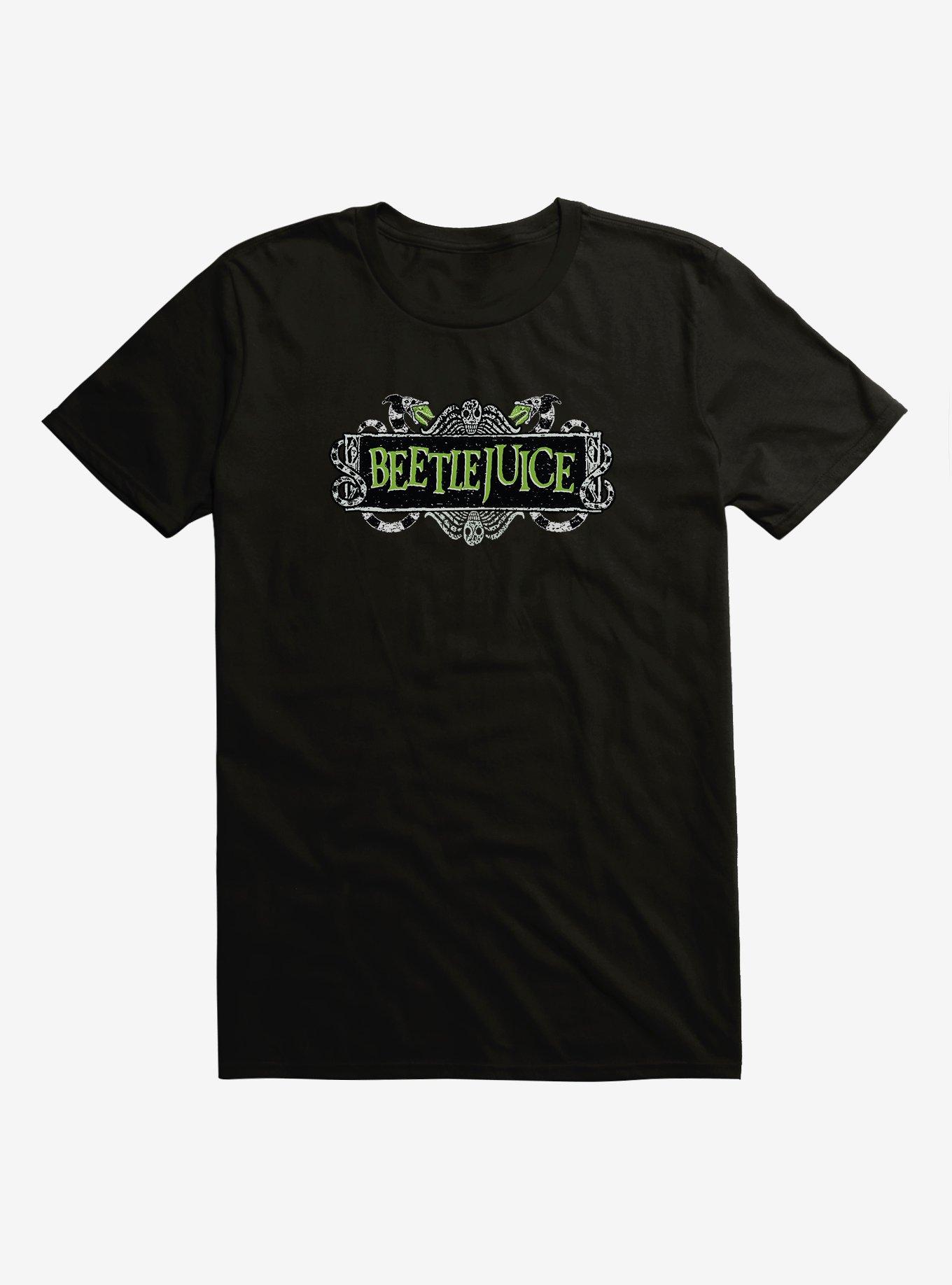 Extra Soft Beetlejuice Title T-Shirt, BLACK, hi-res