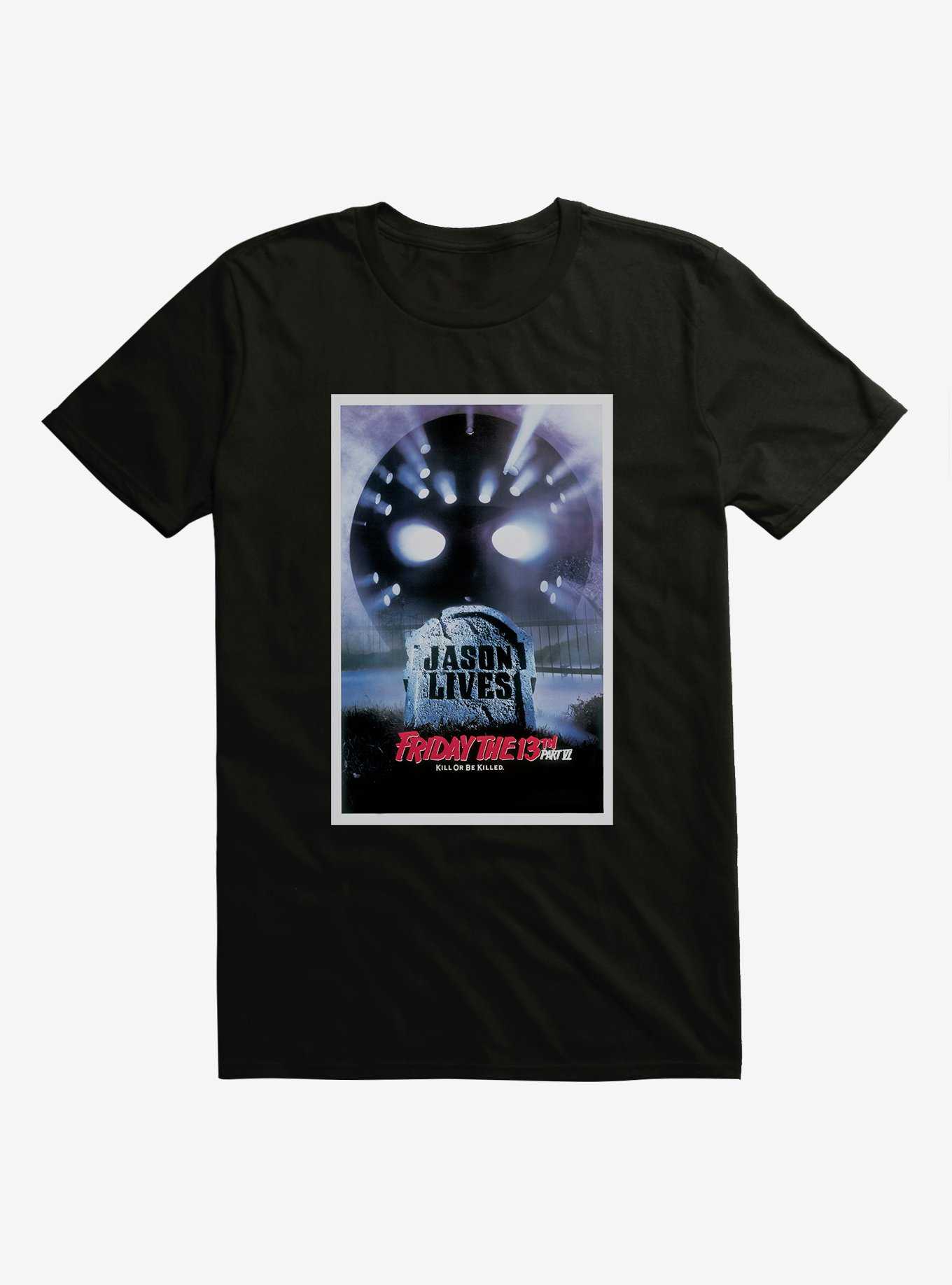 Friday The 13th Part VI: Jason Lives Poster Extra Soft T-Shirt, , hi-res