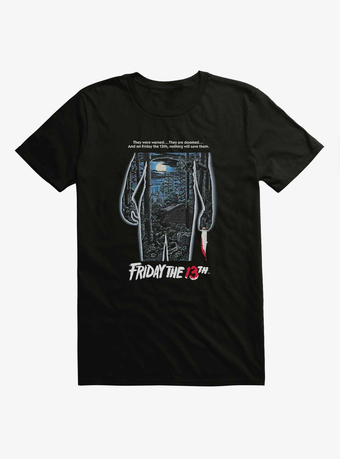Extra Soft Friday The 13th Poster T-Shirt, , hi-res