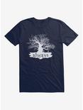 Harry Potter Always Tree Extra Soft Navy Blue T-Shirt, NAVY, hi-res