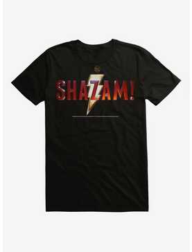 Extra Soft DC Comics Shazam! Name Logo T-Shirt, , hi-res