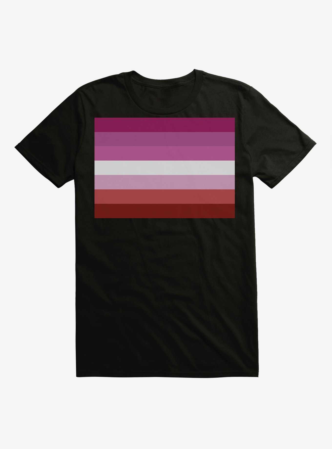 Extra Soft Pride Lesbian Flag T-Shirt, , hi-res
