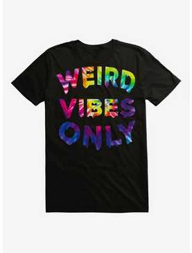 Extra Soft Weird Vibes Only Tie Dye T-Shirt, , hi-res