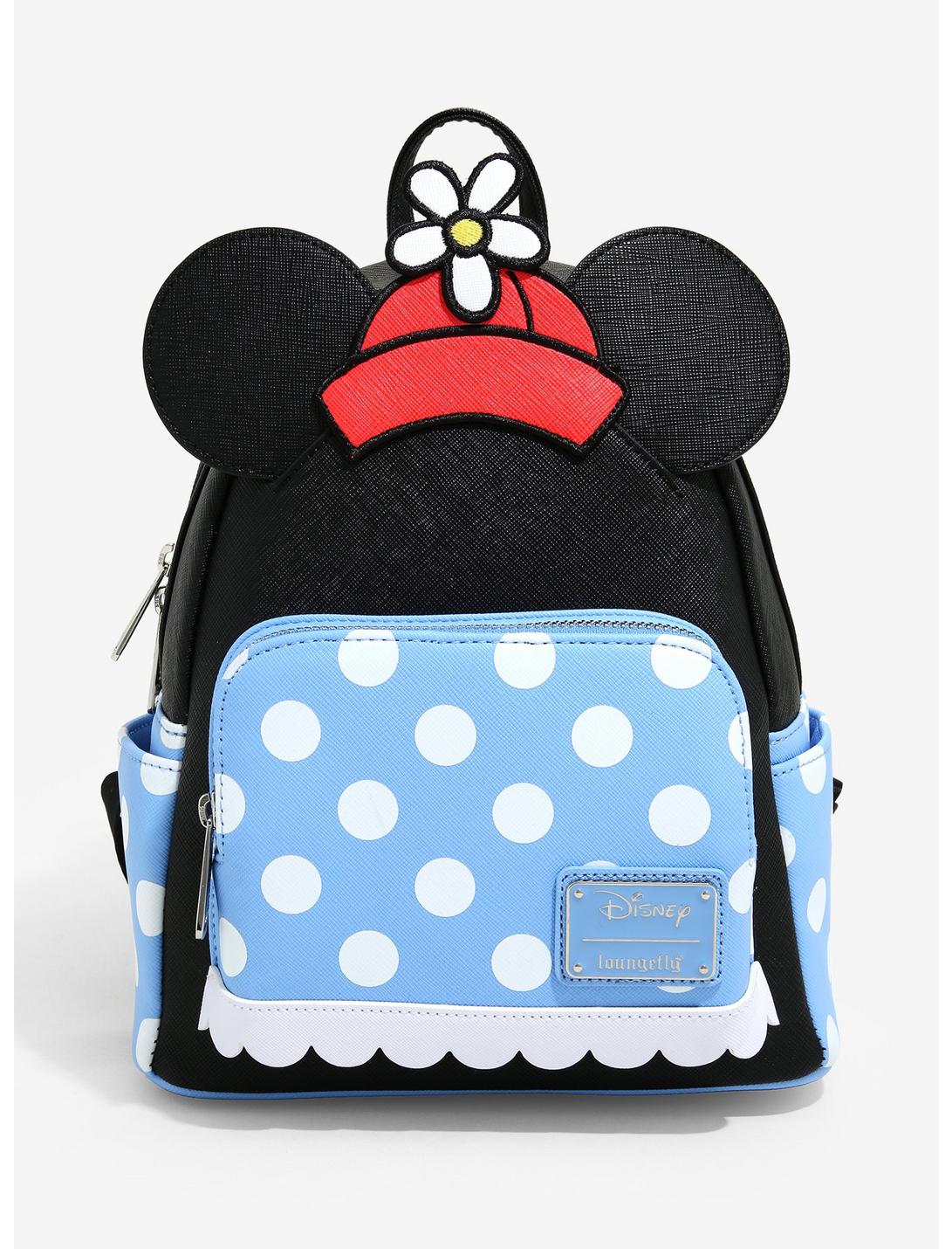 Loungefly Disney Minnie Mouse Polka Dot Mini Backpack, , hi-res