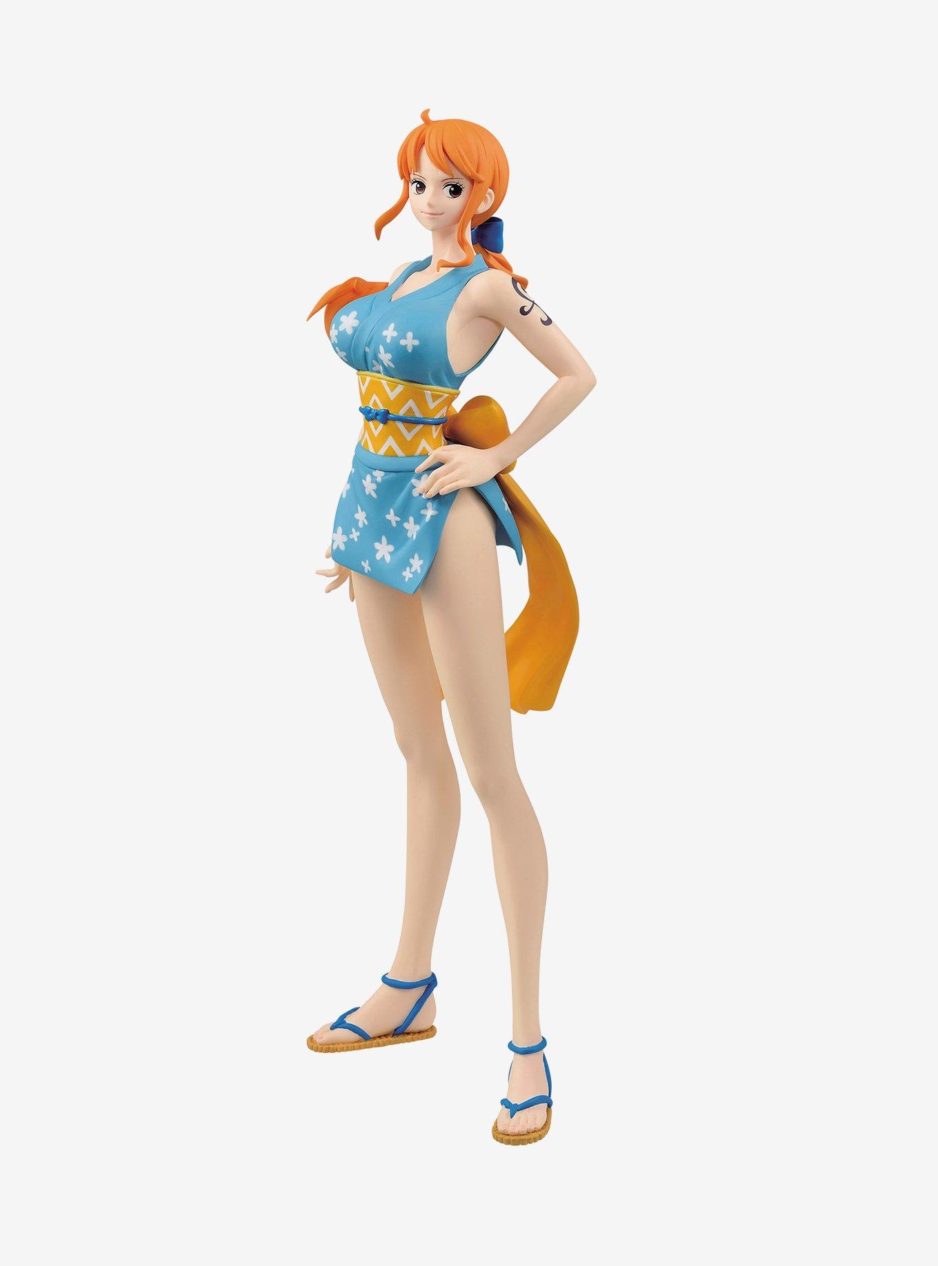 Banpresto One Piece Glitter & Glamours Wano Country Nami (Ver.A) Collectible Figure, , hi-res