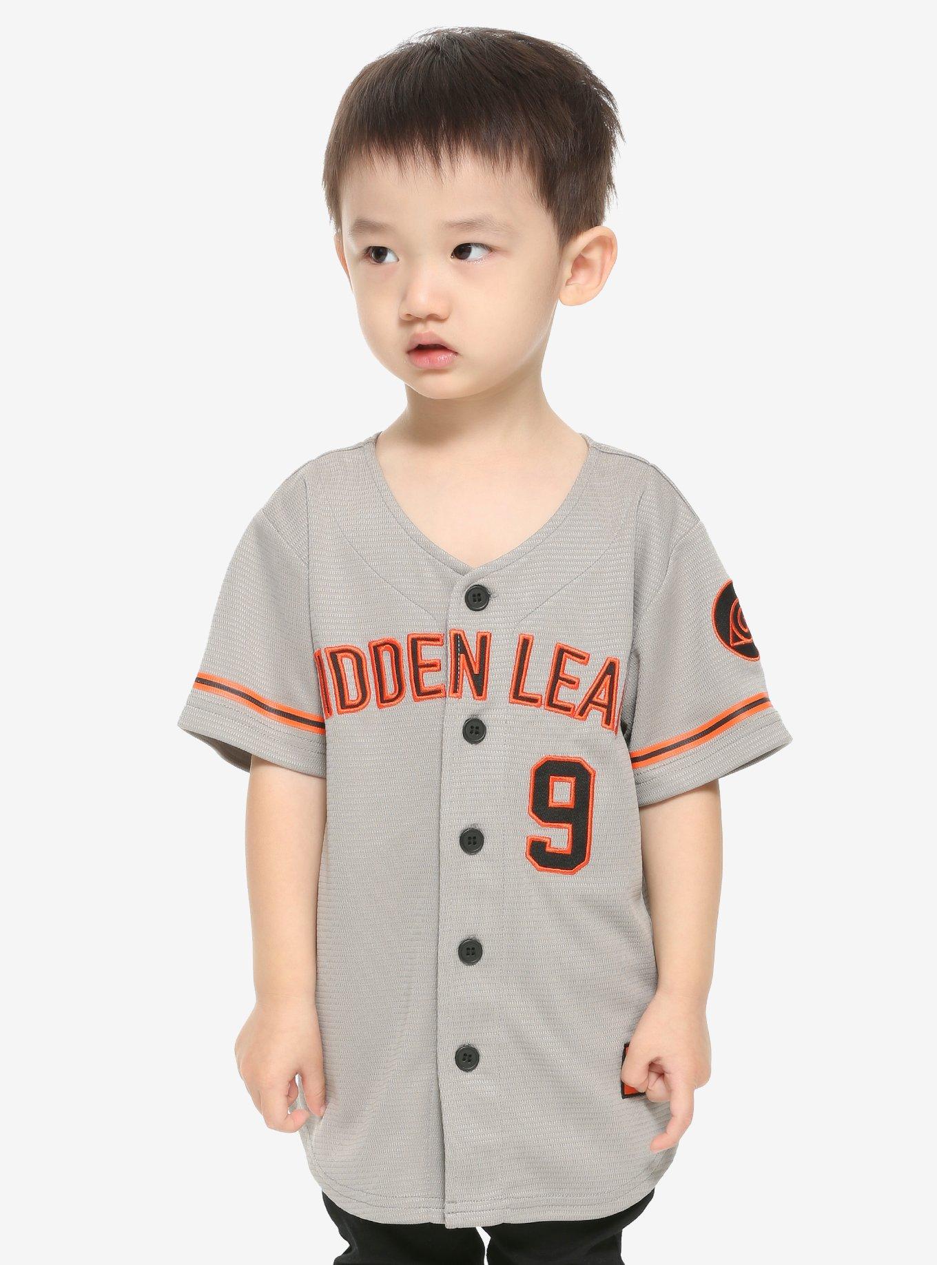 Naruto Shippuden Hidden Leaf Toddler Baseball Jersey - BoxLunch Exclusive