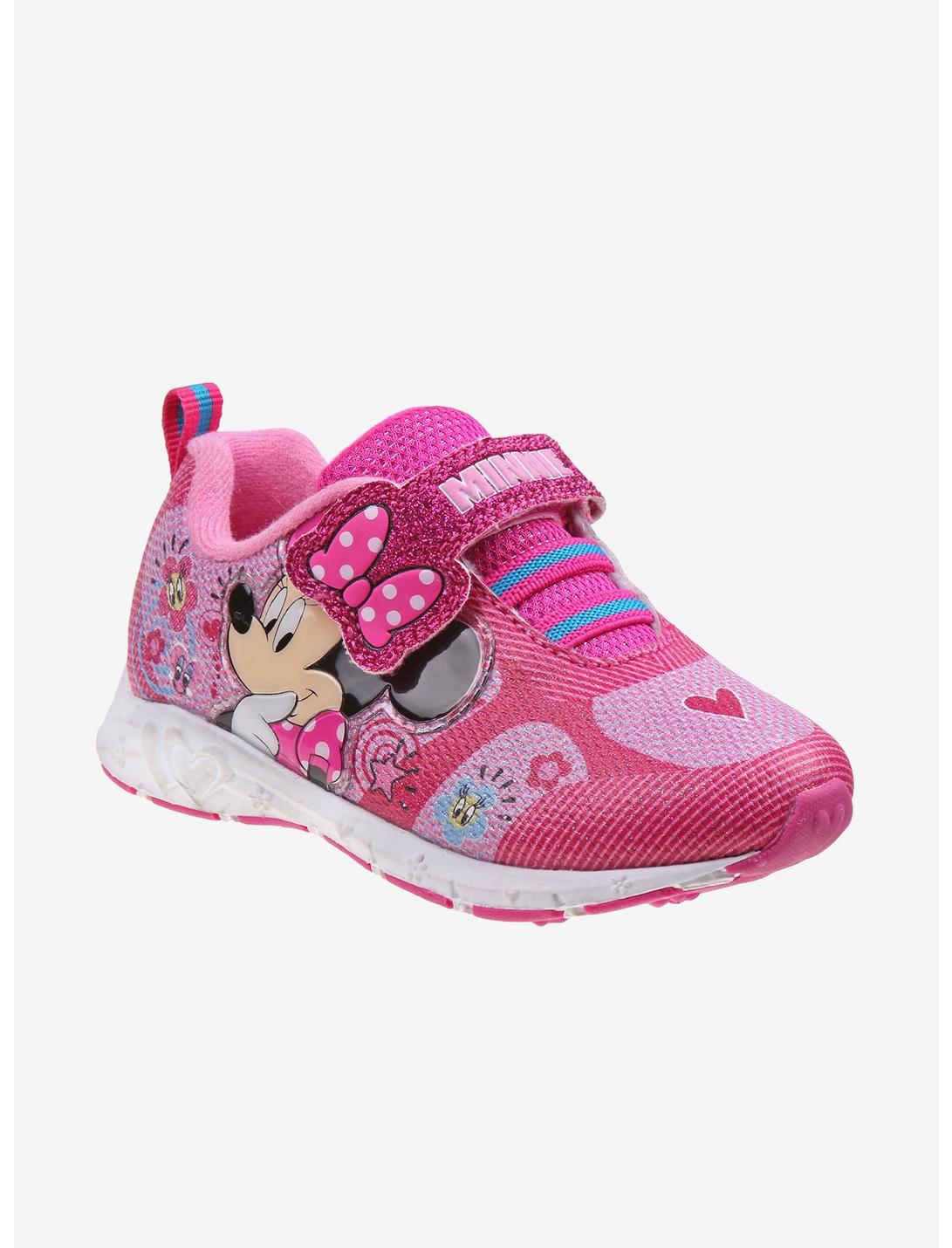 Disney Minnie Mouse Girls Toddler Sneakers, PINK, hi-res