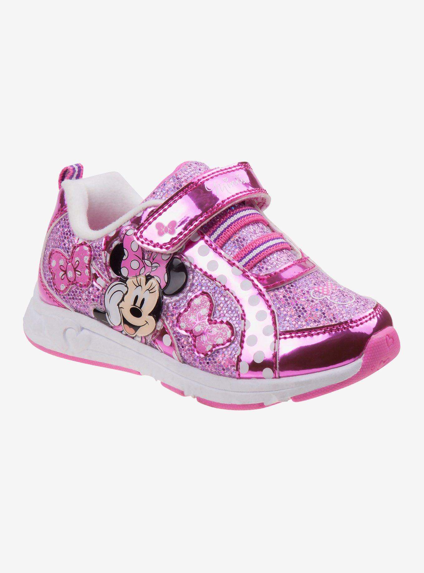 Disney Minnie Mouse Toddler Sneakers, PINK, hi-res