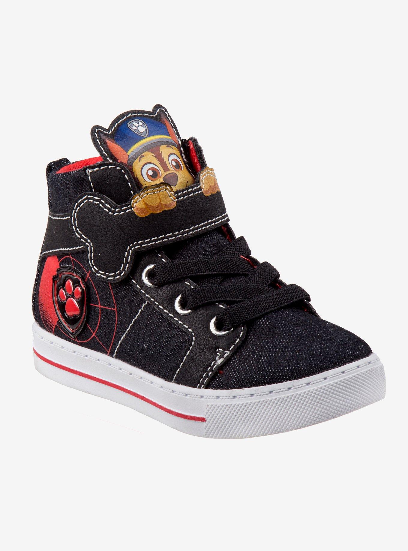 Paw patrol high top shoes best sale