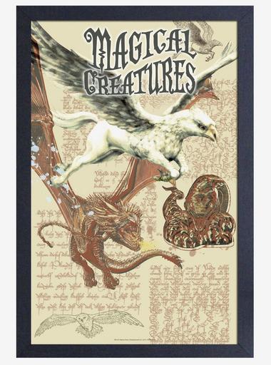 Harry Potter Magical Creatures Poster | BoxLunch