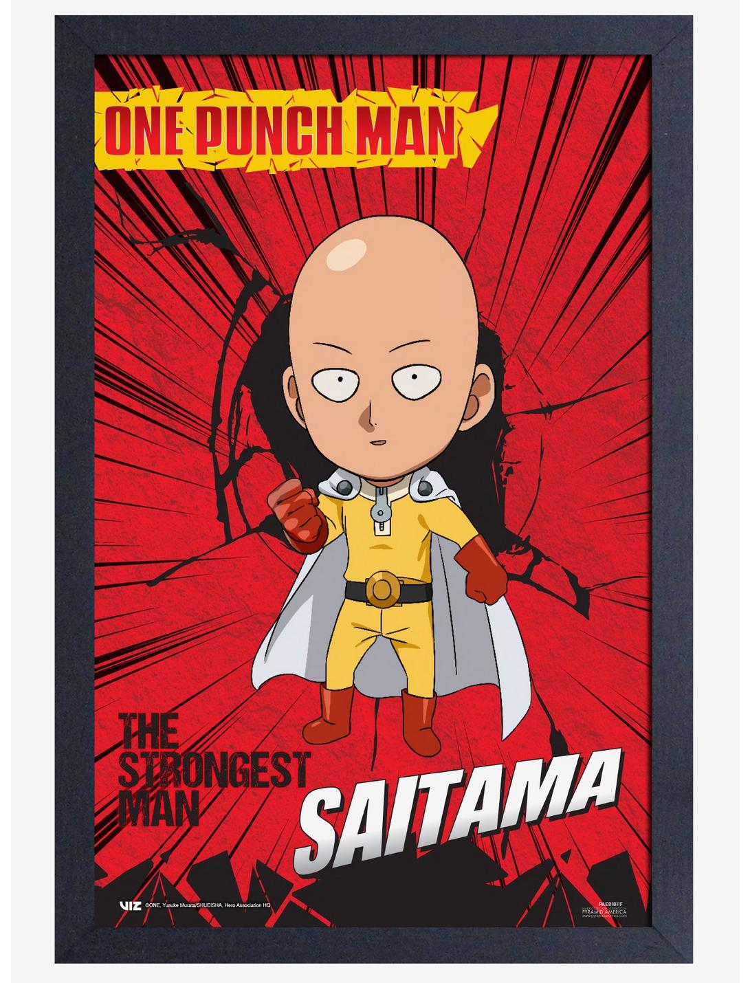 One Punch Man Strongest Man Poster, , hi-res