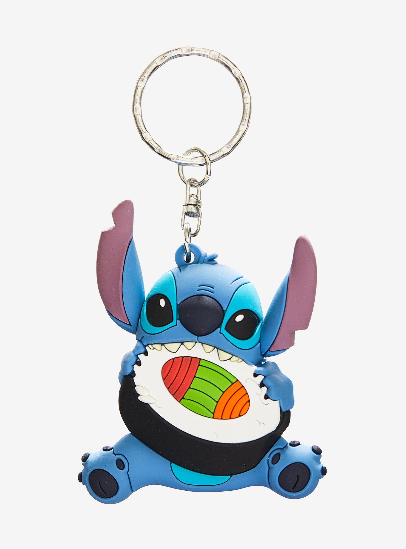 Disney Lilo & Stitch Sushi Vinyl Key Chain, , hi-res