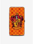 Harry Potter Gryffindor Crest Heraldry Checkers Hinged Wallet, , hi-res