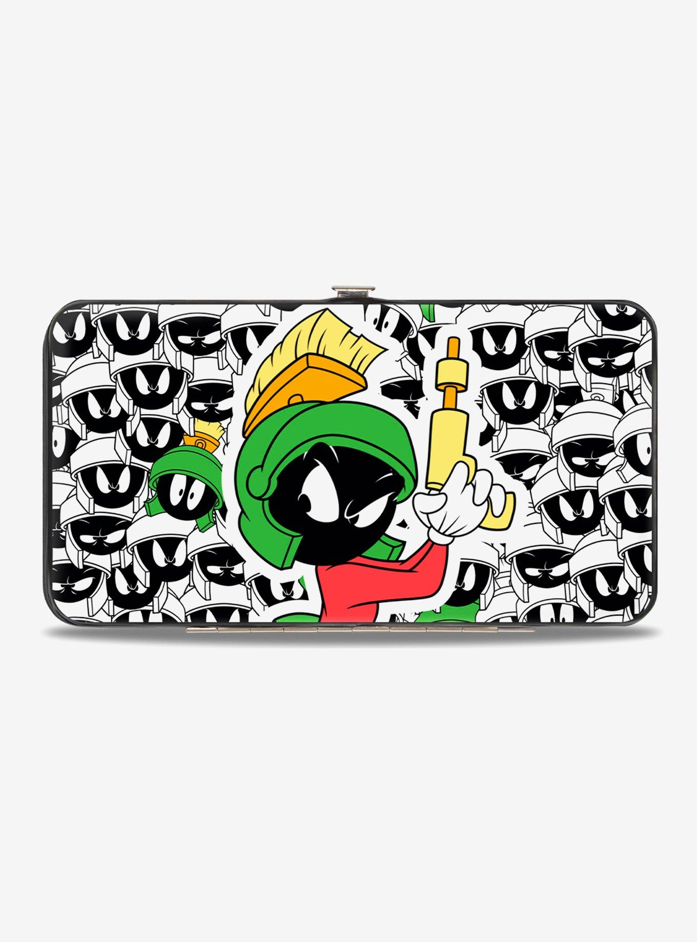 Looney Tunes Marvin the Martian Ray Gun Pose Hinged Wallet, , hi-res
