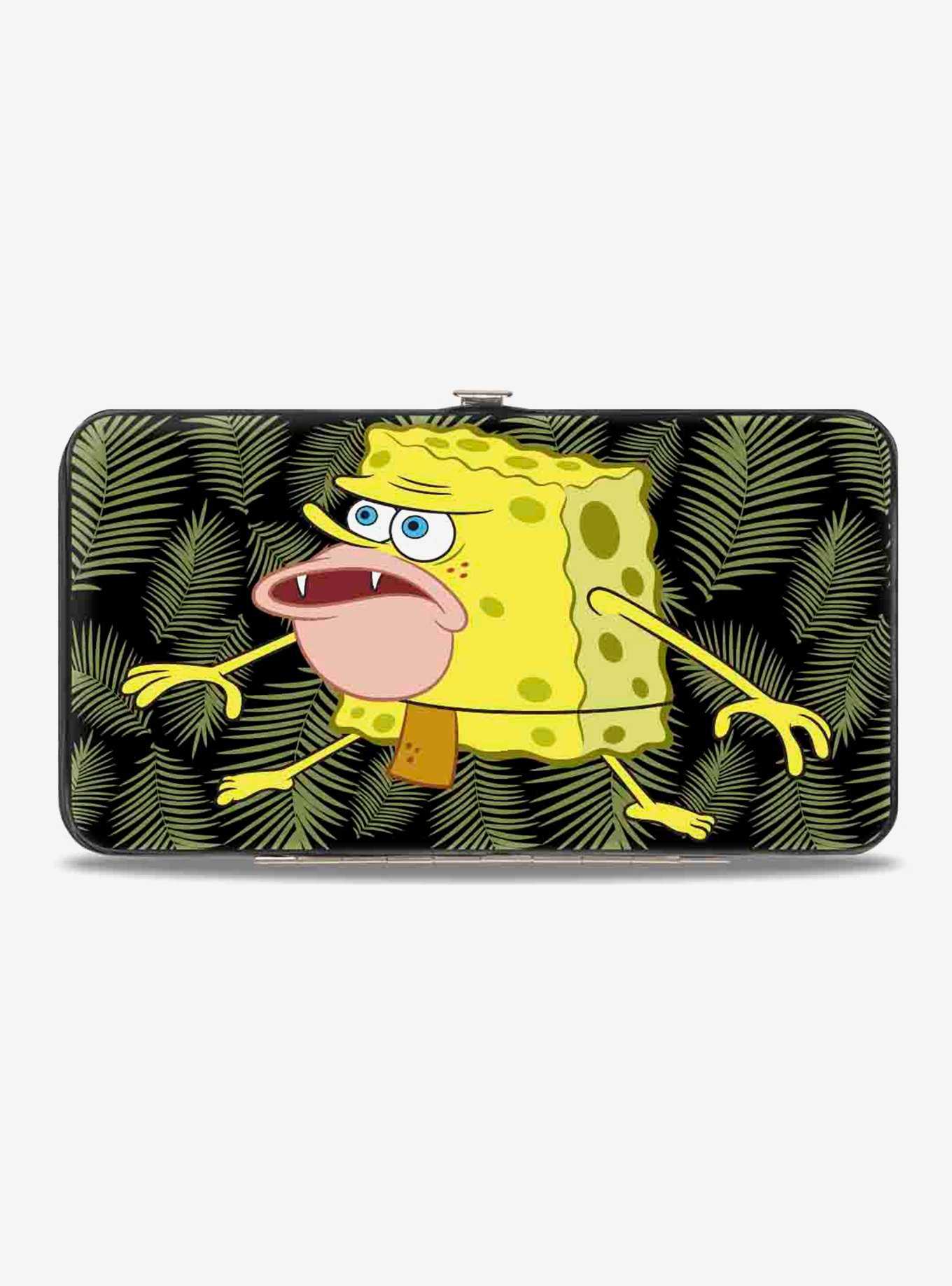 SpongeBob Primitive SpongBob Pose Hinged Wallet, , hi-res